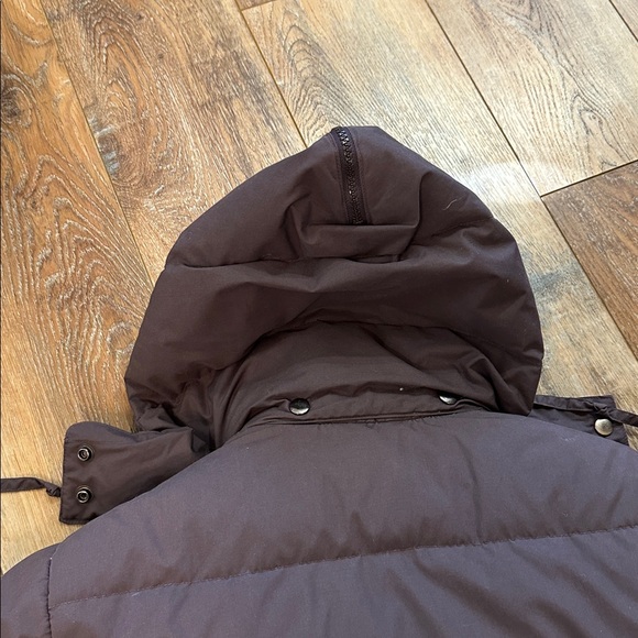 Vintage Puffer Down Filled Coat J GALLERY DOWN purple L - Picture 10 of 12